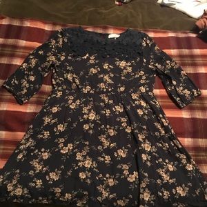 ModCloth faded floral dress